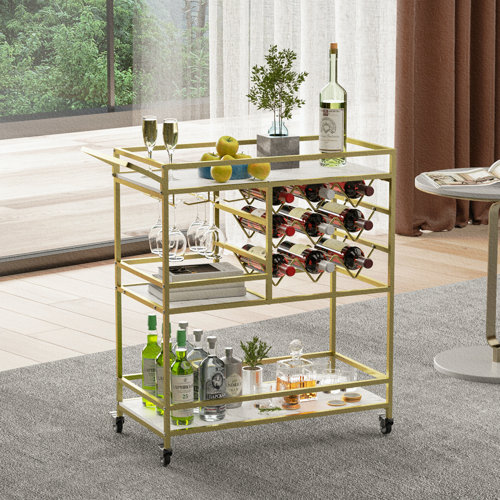 Wayfair White Bar Carts You'll Love in 2024